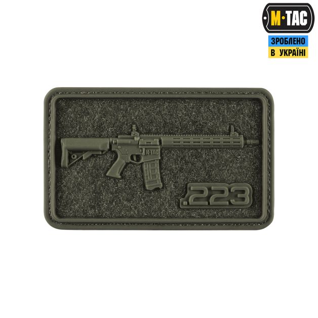 M-Tac нашивка AR-15 Velcro/PVC Ranger Green
