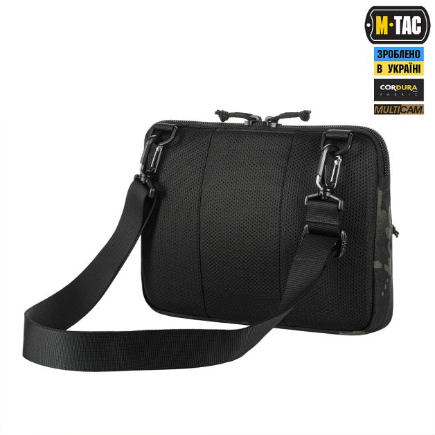 M-Tac сумка Admin Bag Medium Elite с липучкой Multicam Black/Black