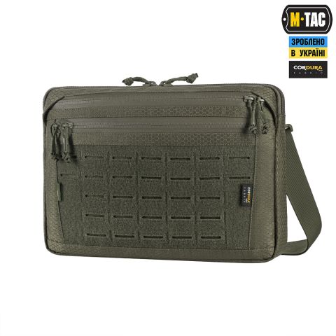 M-Tac сумка Admin Bag Large Elite с липучкой Hex Ranger Green