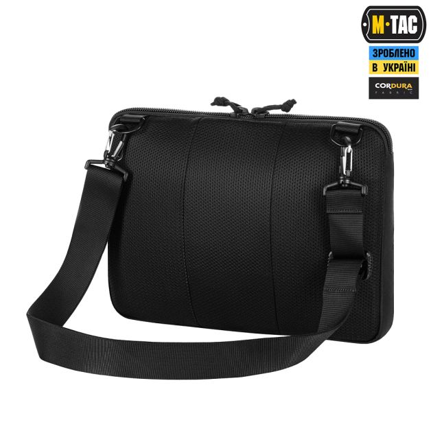 M-Tac сумка Admin Bag Large Elite с липучкой Black