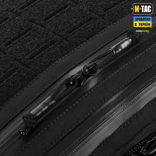 M-Tac сумка Admin Bag Large Elite с липучкой Black