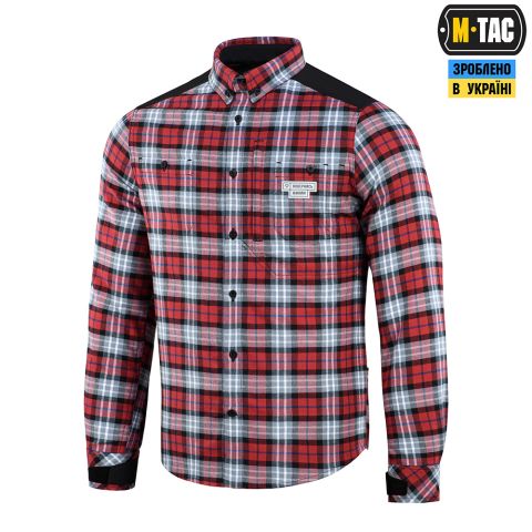 M-Tac рубашка Redneck Cotton Shirt Повернись Живим Red