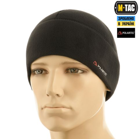 M-Tac шапка Watch Cap флис Light Polartec Black