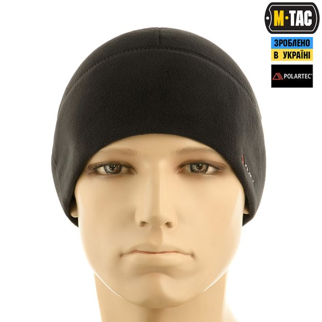 M-Tac шапка Watch Cap флис Light Polartec Black