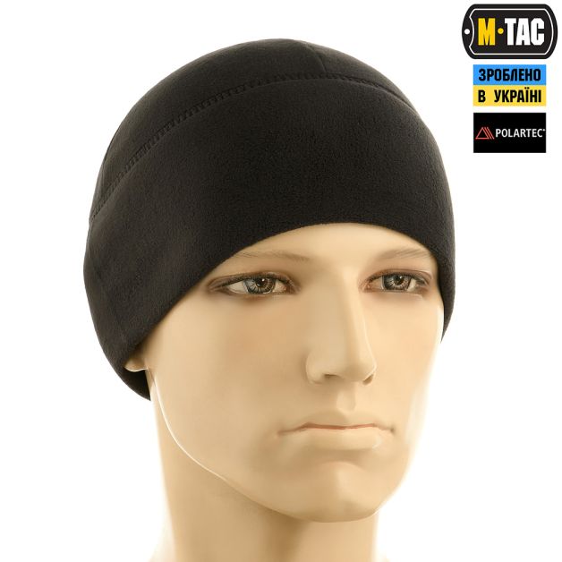 M-Tac шапка Watch Cap флис Light Polartec Black