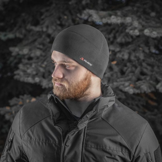 M-Tac шапка Watch Cap флис Light Polartec Black