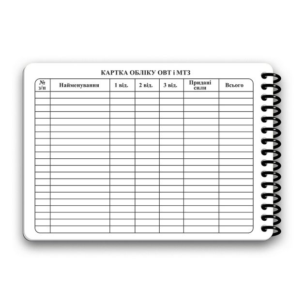 Ecopybook Tactical Блокнот сержанта