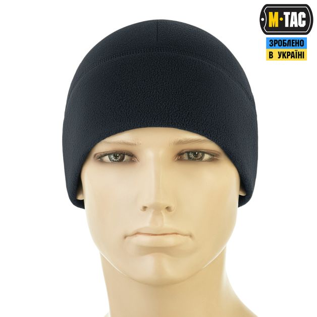 M-Tac шапка Watch Cap Elite флис (320г/м2) with Slimtex Dark Navy Blue
