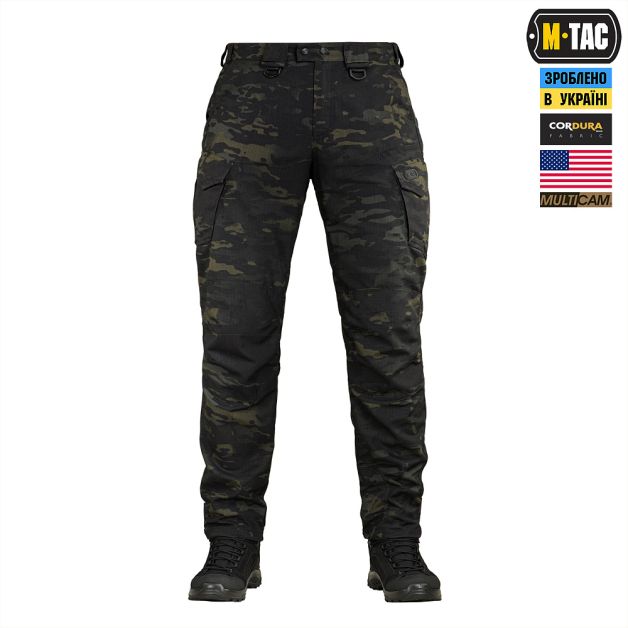 M-Tac брюки Aggressor Elite NYCO Extreme Multicam Black