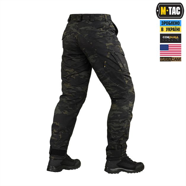 M-Tac брюки Aggressor Elite NYCO Extreme Multicam Black