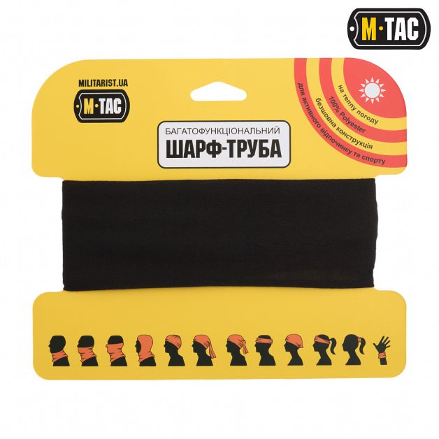 M-Tac шарф-труба облегченный Black