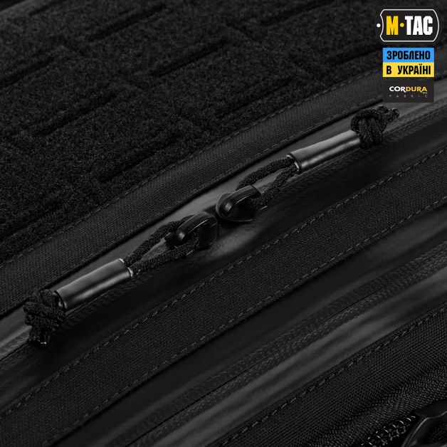 M-Tac сумка Admin Bag Medium Elite с липучкой Black