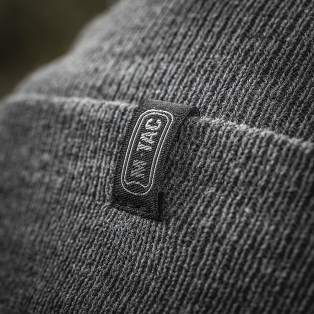 M-Tac шапка тонкая вязка 100% акрил Grey