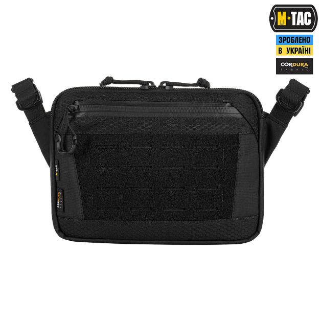 M-Tac сумка Admin Bag Elite с липучкой Black