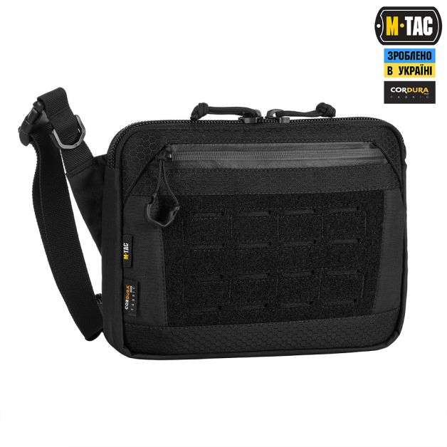 M-Tac сумка Admin Bag Elite с липучкой Black