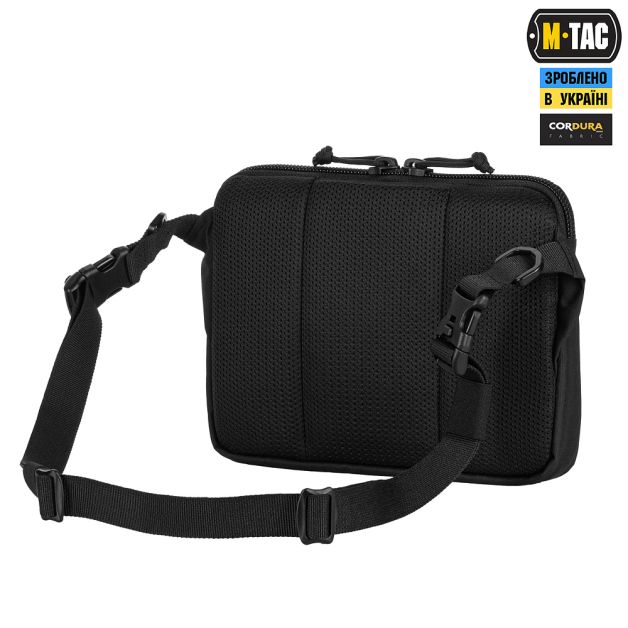 M-Tac сумка Admin Bag Elite с липучкой Black