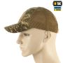 M-Tac бейсболка тактическая с сеткой Rip-Stop NGU Camo