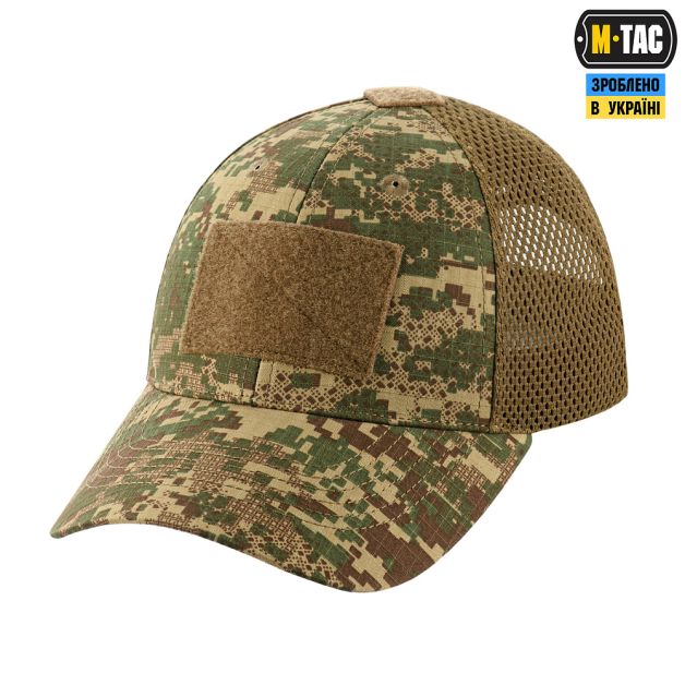 M-Tac бейсболка тактическая с сеткой Rip-Stop NGU Camo
