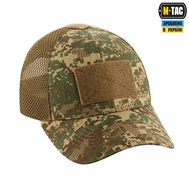 M-Tac бейсболка тактическая с сеткой Rip-Stop NGU Camo
