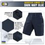 M-Tac шорты Aggressor Summer Flex Dark Navy Blue