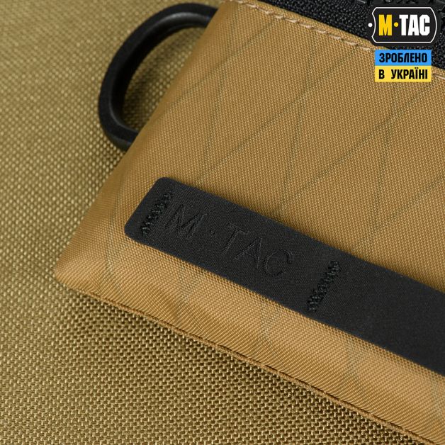 M-Tac кошелек с горизонтальный с карабином X-PAC Elite Coyote