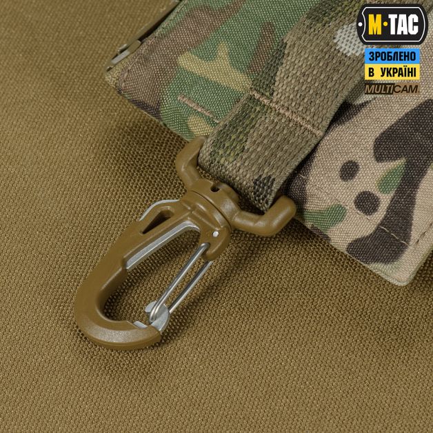 M-Tac кошелек с горизонтальный с карабином X-PAC Elite Multicam