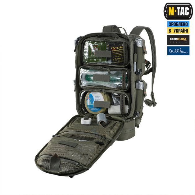 M-Tac рюкзак боевого медика Elite Ranger Green