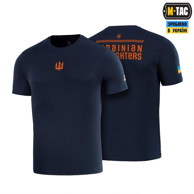 M-Tac футболка Ukrainian Firefighters Dark Navy Blue