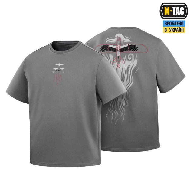 M-Tac футболка Leleka Cotton Hard Light Grey