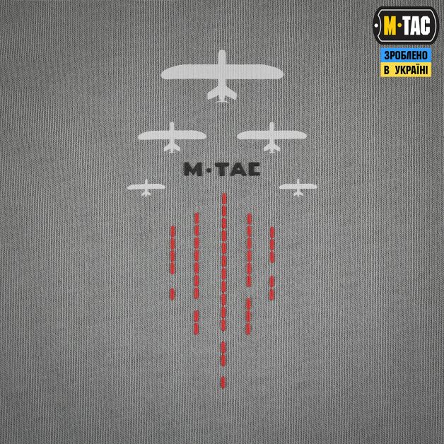M-Tac футболка Leleka Cotton Hard Light Grey