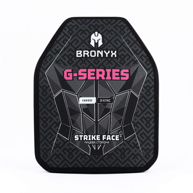 BRONYX комплект бронеплит (2 шт) G-Series 3-го класса размер L