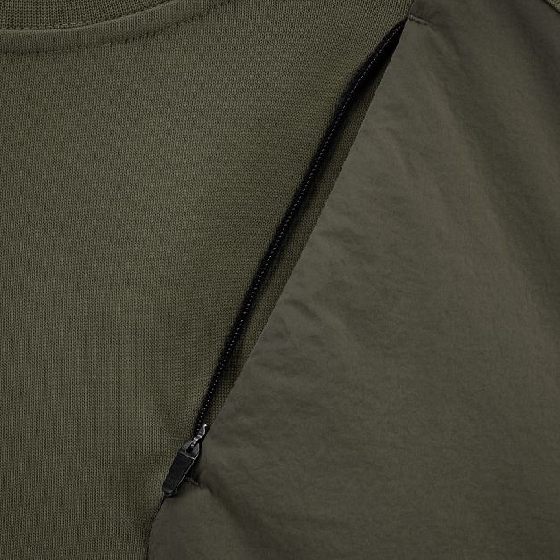Phantom Project/M-Tac футболка Long Zipper combo Cotton Nylon Ranger Green