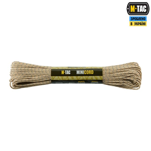 M-Tac паракорд Minicord 30m Sand Reflective