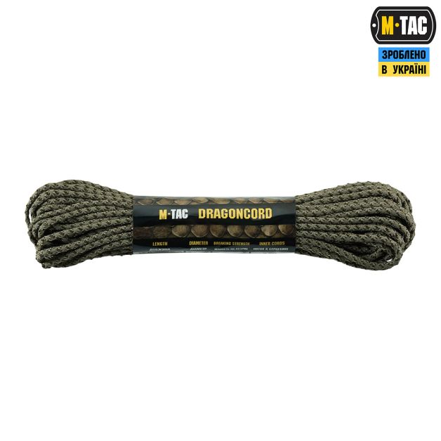 M-Tac паракорд Dragon Cord 15m Tan/Od Green