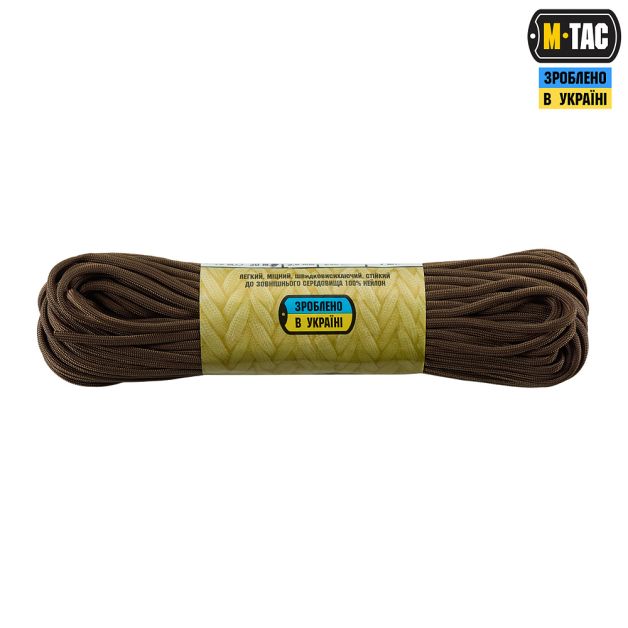 M-Tac паракорд 550 type III 30m Brown
