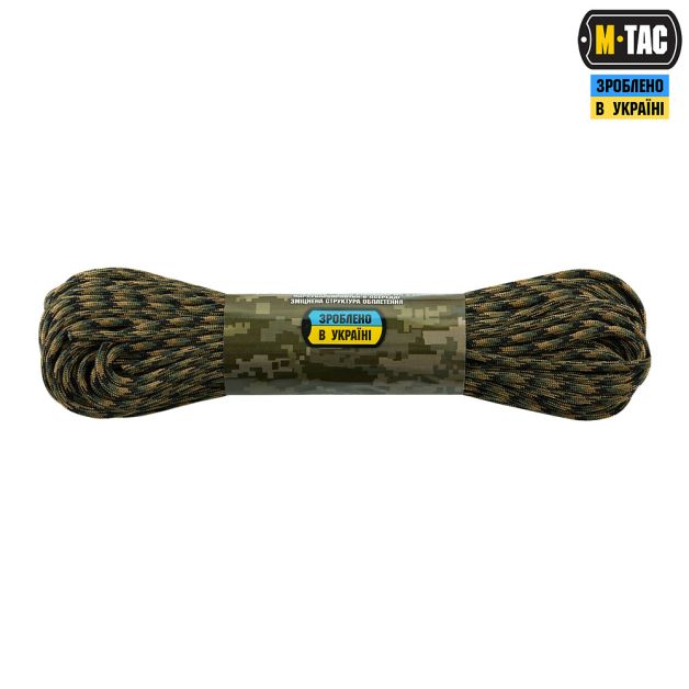 M-Tac паракорд 550 mil-spec 30m Woodland Marpat