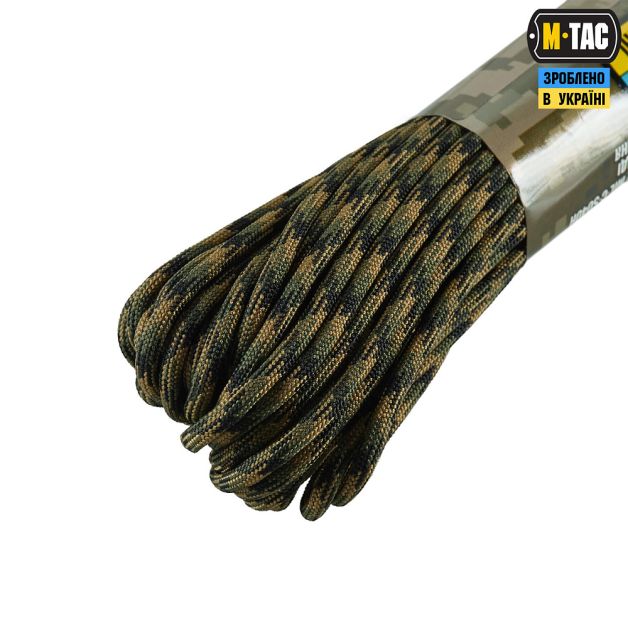 M-Tac паракорд 550 mil-spec 15m Woodland Marpat