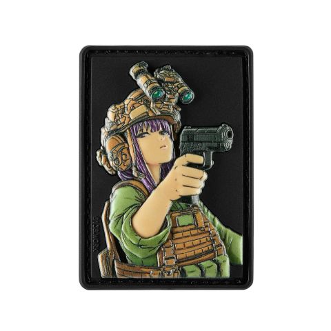 Нашивка Tactical girl №14 PVC