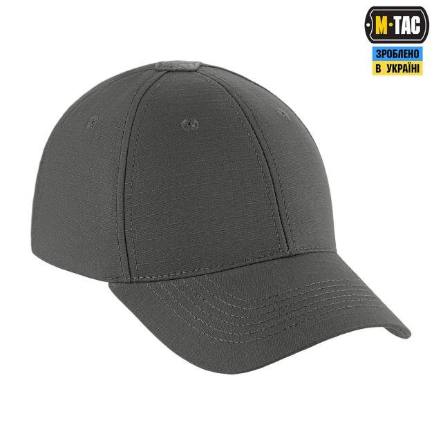 M-Tac бейсболка Elite Flex рип-стоп Wolf Grey