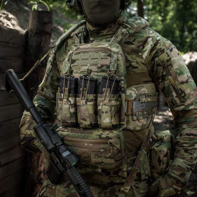 M-Tac плитоноска Cuirass Tiger Elite 2 класс защиты (размер плиты M) Multicam