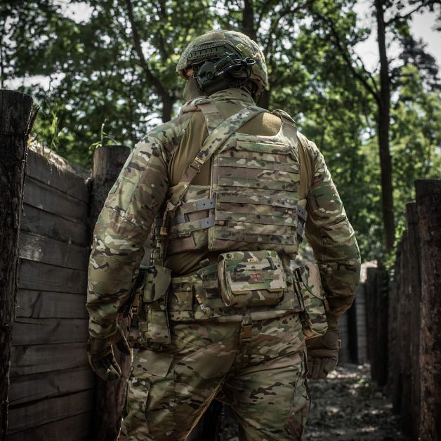 M-Tac плитоноска Cuirass Tiger Elite 2 класс защиты (размер плиты M) Multicam