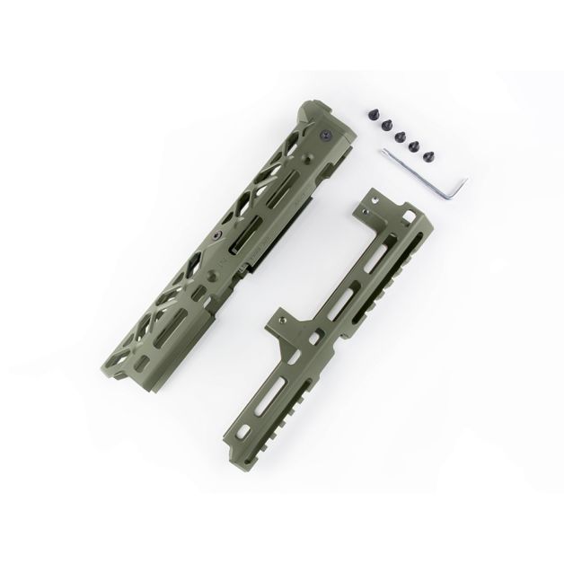 Крук M-Lock цевье длинное для АКС-74У длинная верхняя накладка OD Green (1U044B)