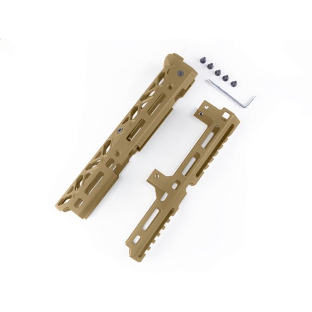 Крук M-Lock цевье длинное для АКС-74У длинная верхняя накладка Coyote (1U044B)