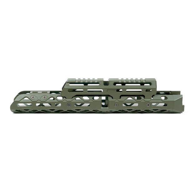 Крук цевье для АК длинное с креплением M-Lok и длинным верхним мостом OD Green (1U004B)