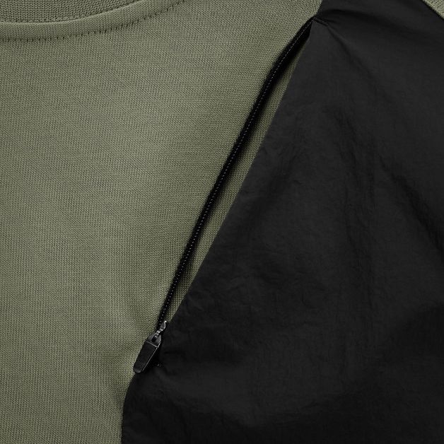 Phantom Project/M-Tac футболка Long Zipper combo Cotton Nylon Light Olive