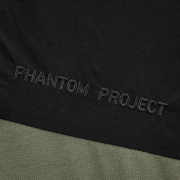 Phantom Project/M-Tac футболка Long Zipper combo Cotton Nylon Light Olive