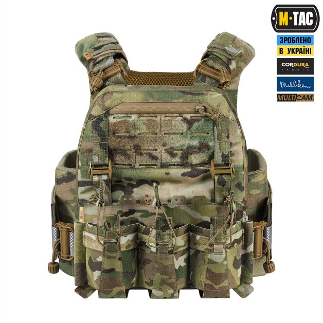 M-Tac плитоноска Cuirass Tiger FAST Elite (розмір плити L) Multicam