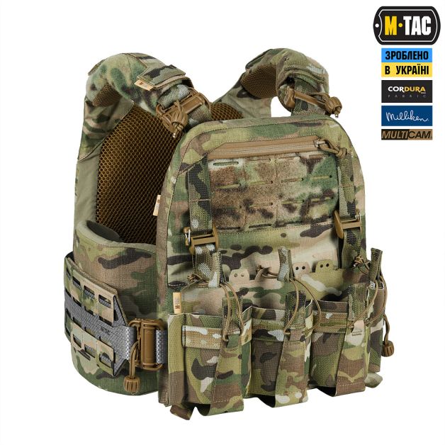 M-Tac плитоноска Cuirass Tiger FAST Elite (розмір плити L) Multicam