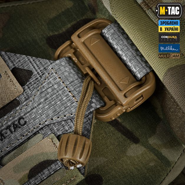 M-Tac плитоноска Cuirass Tiger FAST Elite (розмір плити L) Multicam