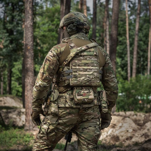 M-Tac плитоноска Cuirass Tiger FAST Elite (розмір плити L) Multicam